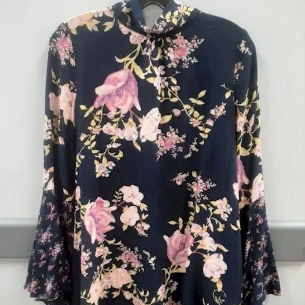 Free People Tate Floral‎ Tunic Dress
